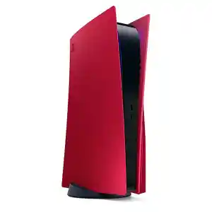 playstation 5 console covers volcanic red