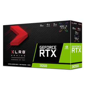 PNY XLR8 RTX 3050 8GB EPIC- X RGB GRAPHICS CARD