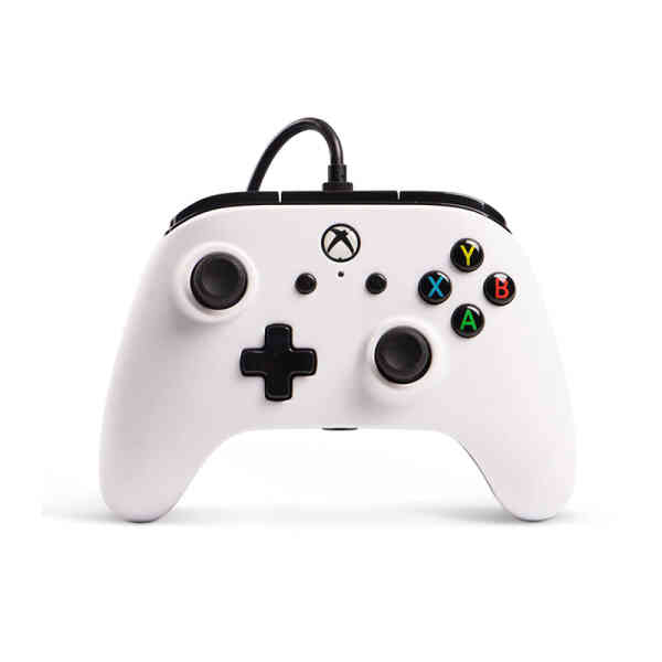 POWER A ENHANCED WIRED CONTROLLER - X BOX - WHITE