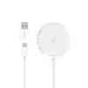 Promate 15W Magnetic Qi Wireless Charger With Usb-C/Usb-A Support, White