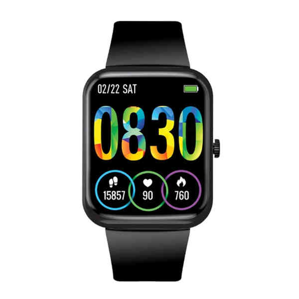 Promate ActivLife Smartwatch with Bluetooth Calling XWATCH‐B18 Black