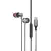 Promate in Ear USB C Stereo Earphone With Microphone Grey