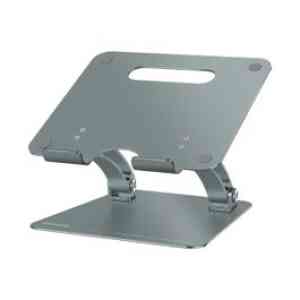 Promate Multi Level Aluminum Stand For Up To 17 inch Laptop And Flodable Design