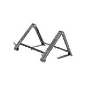 Promate Multi-Level Portable Aluminium Stand For Laptops, Tablets And Smartphones, Grey