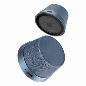 Promate Punch High-Fidelity Mini Bluetooth Speaker, Navy