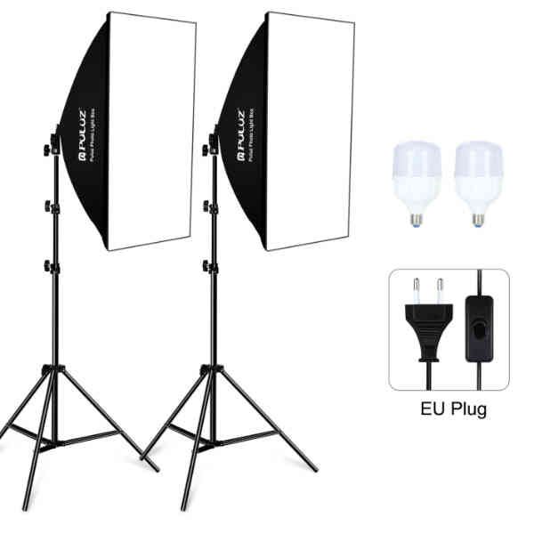 PULUZ 50*70cm Softbox Lighting Kit(PKT3133EU)