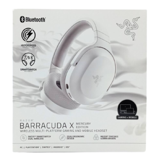 RAZER BARRACUDA X MERCURY WHITE EDITION