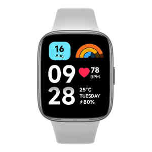 Redmi Watch 3 Active, 1.83 Inches, 135～200 mm Band Size, Gray, BHR7272GL