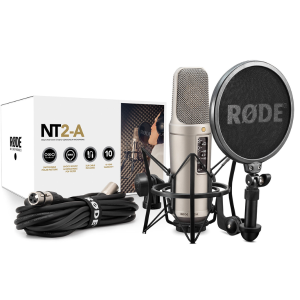 RODE NT2A MULTI PATTERN CONDENSER MICROPHONE TRUE VERSATILITY