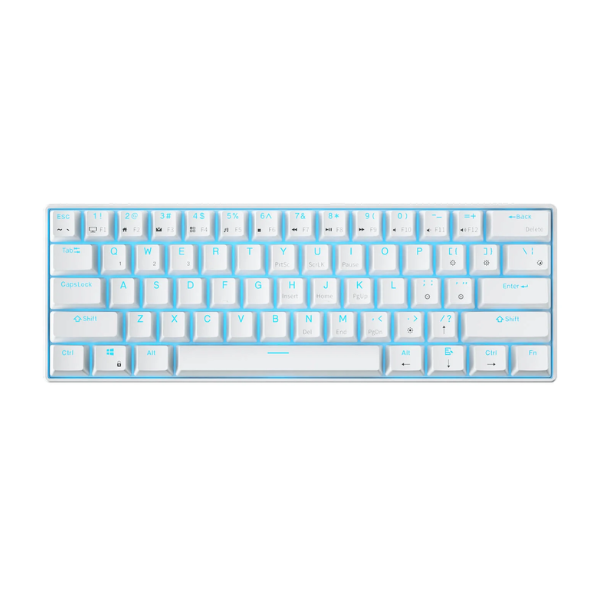 ROYAL KLUDGE RK 61 GAMING KEYBOARD – WHITE