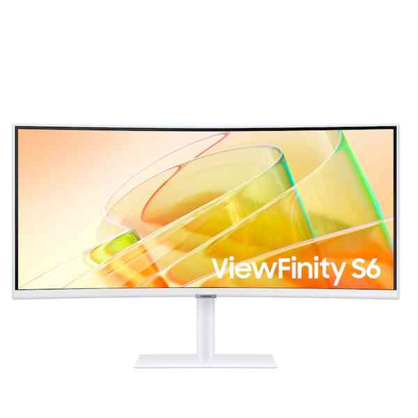 Samsung 34 Curved Ultra-WQHD Monitor with Thunderbolt 4 and Built-in Speakers, LS34C650TAMXUE