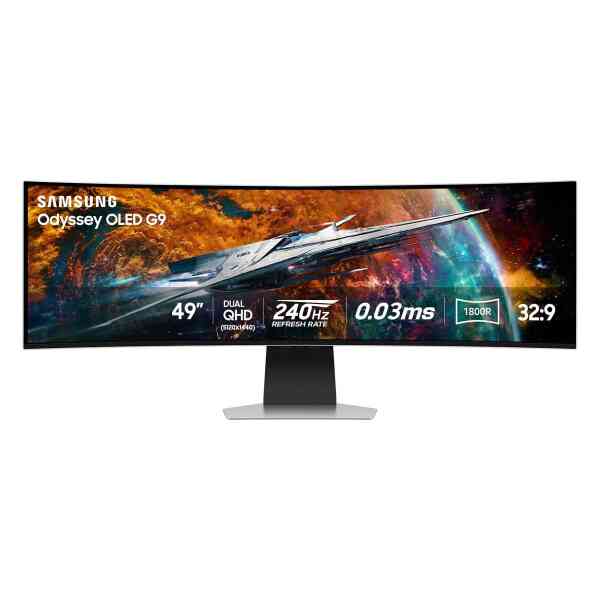Samsung 49 Odyssey OLED G9 Series Curved Smart Gaming Monitor LS49CG954
