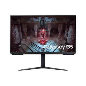 Samsung Odyssey G5 G51C QHD Gaming Monitor, 32 inches, Black, LS32CG510EMXUE