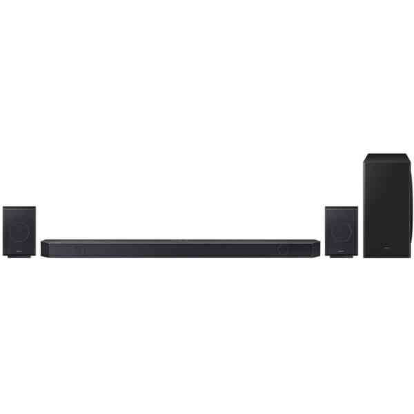 Samsung Q-Series 9.1.4 Channel Soundbar Sub Woofer (2024), Titan Black, HW-Q930D/ZN