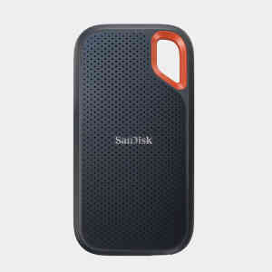 SanDisk 4TB Extreme Portable SSD V21050/1000mb/s(SDSSDE61-4T00) (Black)