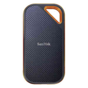SanDisk Extreme® Pro Portable 1 TB 2.5 external SSD hard drive USB 3.2 Gen 2 (USB 3.1) Black, Orange SDSSDE81
