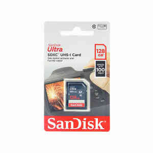 SANDISK ULTRA 128GB 100MB/S SDXC UHS-1 CARD(SDSDUNR-128G-GN3IN)