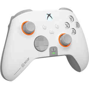 SCUF Instinct Pro Gaming Controller, Xbox Series X, Four Remappable Paddles, Adjustable Instant Triggers, Three Onboard Profiles, High-Performance Grip, White | 504-178-04-010-NA