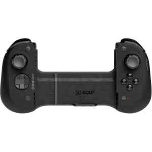 Scuf Nomad Wireless Mobile Gaming Controller for iPhone, Anti-drift Thumb Sticks, Customizable Rear Paddles, Designed for Maximum Comfort, Black