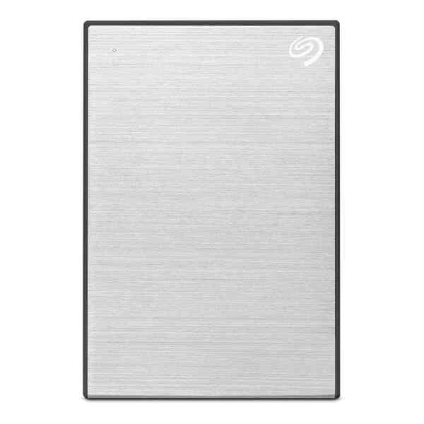 Seagate 1TB One Touch External Hard Drive with Password Protection, Silver, STKY1000401