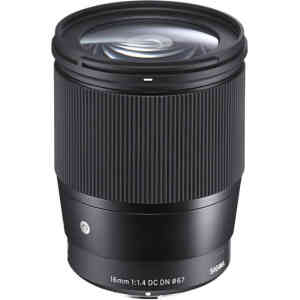SIGMA 16MM F 1.4 SONY E- MOUNT DC DN