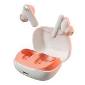 Skullcandy Earbuds Smokin True Wireless In-Ear Bone/Orange Glow