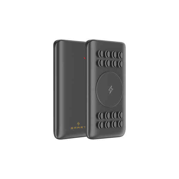 Smart AirConnect iMate 10W Fast Wireless charge + 18 W PD & QC Premium Suction Power bank 10000 mah ACMT10