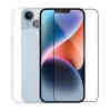 Smart iphone 14 Plus Glass Screen Protector + Case SM1BC14