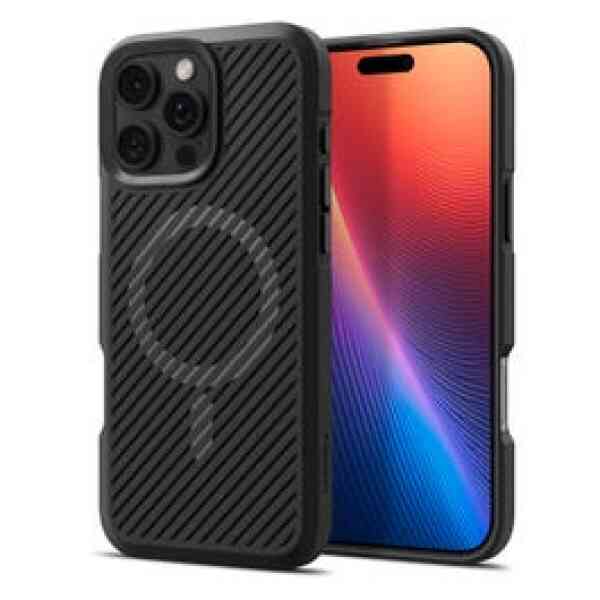 Spigen Case Core Armor Magfit Shock Absorbing iPhone 16 Pro Matte Black