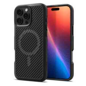 Spigen Case Core Armor Magfit Shock Absorbing iPhone 16 Pro Max Matte Black