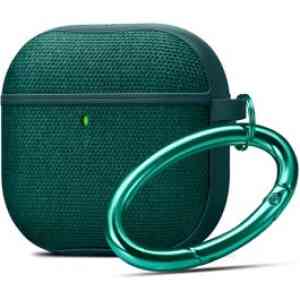 Spigen Case Rugged Armor For Airpods 4th Gen Matte Midnight Green