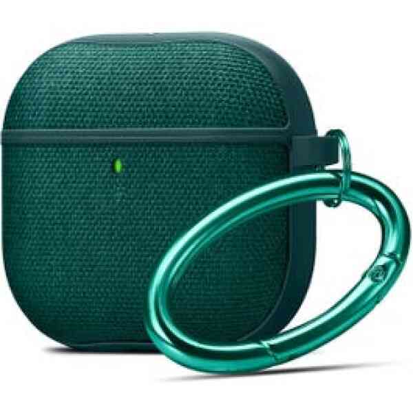 Spigen Case Rugged Armor For Airpods 4th Gen Matte Midnight Green