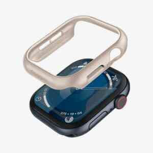 Spigen Case Thin Fit For Apple Watch 10 42 mm Starlight