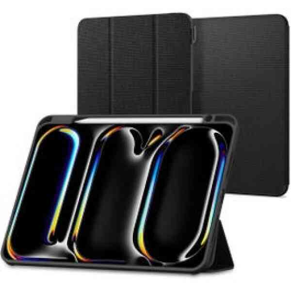 Spigen Case Urban Fit Stand Shockproof Fabric iPad Air M2 13 inch Black