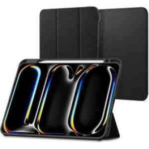 Spigen Case Urban Fit Stand Shockproof Fabric iPad Pro M4 13 inch Black