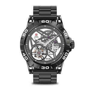 Swiss Military Dom 2 Smart Watch, 1.39 inch, Gun Metal Frame with Gun Metal Strap