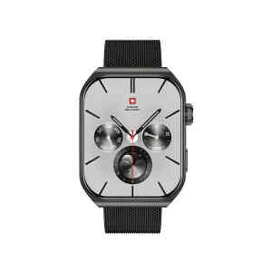 Swiss Military Smart Watch Alps 3 Gun Metal Stainless Steel