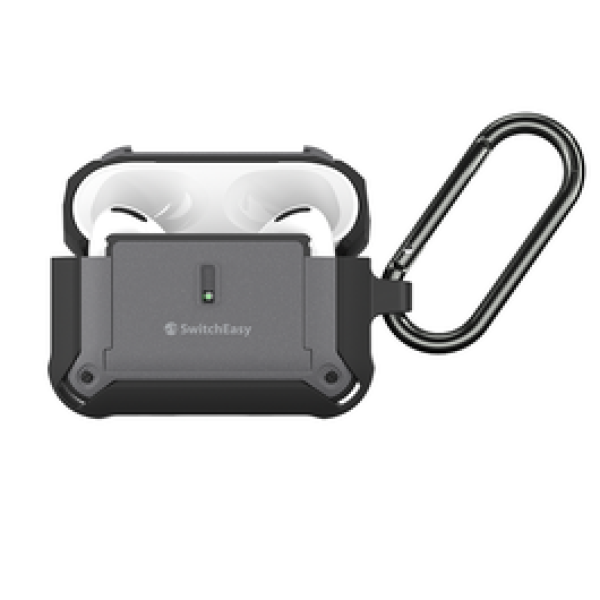 Switch Easy Case Airpods Pro 2 Guardian Rugged Anti-Lost Protective Grey