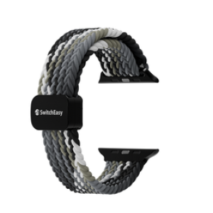 Switch Easy Strap Apple Watch Candy Braided Magnetic Lock 38/40/41 mm Black/Gray
