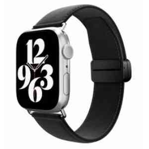 Switch Easy Strap Apple Watch Genuine Leather Magnetic Lock 38/40/41 mm Black