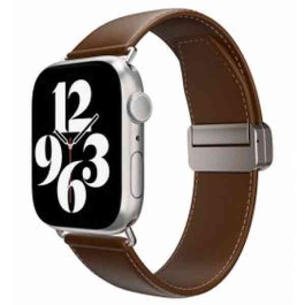 Switch Easy Strap Apple Watch Genuine Leather Magnetic Lock 38/40/41 mm Brown