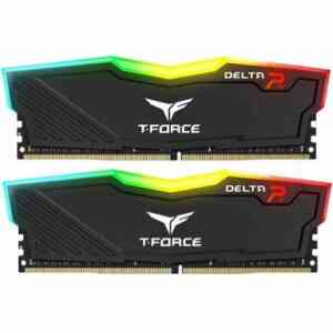 TeamGroup T-Force Delta RGB 16GB (8GBx2) DDR4 3600MHz Black