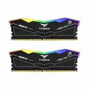 TeamGroup T-Force Delta RGB 32Gb (16GBx2) Ddr5 5200MHz Desktop Ram Black