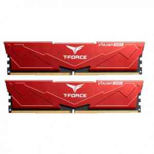 TeamGroup T-Force Vulcan 32GB (16GBx2) DDR5 5200MHz Desktop RAM (Red)