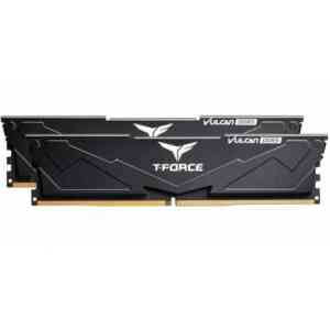 TEAMGROUP T-Force Vulcan DDR5 Ram 32GB Kit (2x16GB) 5600MHz (PC5-44800) CL36 Desktop Memory Module Ram Black