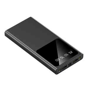 Trands 10000 mAh Power Bank, Black, TR-PB375