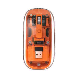 Trands Glassy Rechargeable Wireless Mouse MU636