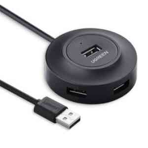Ugreen USB Hub 4 Ports 2.0 Black