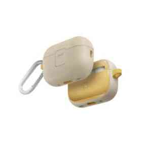 Uniq Case Clyde Lock AirPods Pro 2nd Gen 2022 Ivory/Canary Yellow