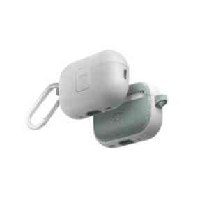 Uniq Case Clyde Lock AirPods Pro 2nd Gen 2022 White Dove/Soft Mint